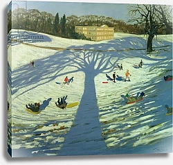 Постер Макара Эндрю (совр) Calke Abbey House, Winter, 2002