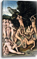 Постер Кранах Лукас Старший The SIlver Age or The Effects of Jealousy, 1535