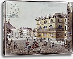 Постер Калау Ф. А. (акв) View of the mint, Berlin