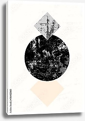 Постер Абстрактная геометрическая композиция 11