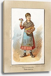 Постер Петрович Ладислав Blumenmädchen