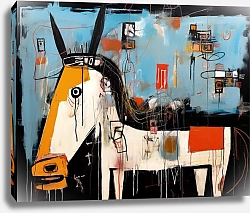 Постер Bizarre animals. Horse