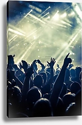 Постер На концерте в клубе