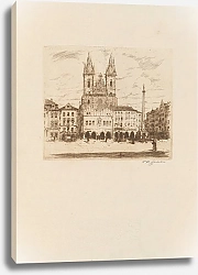 Постер Шимон Тавик Старый город с Тыном