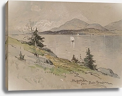 Постер Смилли Джордж Генри Newport Mountain from Bald Porcupine