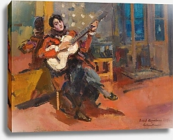 Постер Коровин Константин The Guitar Player