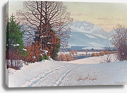 Постер Мюллер-Ландек Фриц A Sunny Winter Day