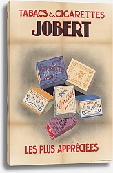 Постер Сирвен Б. Tabacs & Cigarettes Jobert.- les plus appréciées