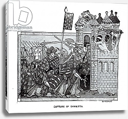 Постер Школа: Французская The Capture of Damietta in 1249