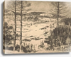 Постер Грондхаут Виллем Winter in Tyrol