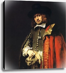 Постер Рембрандт (Rembrandt) Портрет Яна Сикса 2