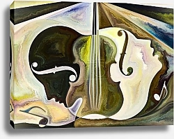 Постер Музыка душ