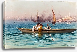 Постер Зонаро Фаусто Amusement on the Caique