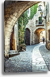 Постер Испания. Пальс. Улочки