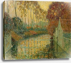 Постер Сиданер Анри Канал осенью