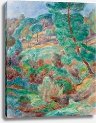 Постер Панкевич Юзеф Landscape from Saint-Tropez – Stone pines