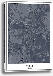 Постер Тула: Город на карте времени