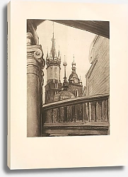 Постер Выспянский Станислав Kosciół Marjacki w Krakowie