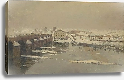 Постер Лебур Альбер L’Hiver à Pont du Château