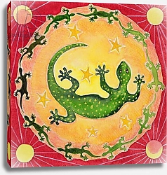 Постер Александер Вивика (совр) Gecko, 1998