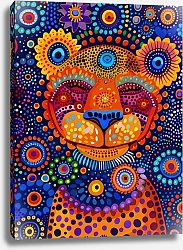 Постер Dotted animals. Animals at the carnival №10