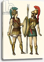 Постер Критцмейстер Альберт (грав) Greek warriors