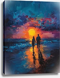 Постер Heading into the sunset