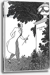 Постер Бердсли Аубри Et in Arcadio Ego, illustration from 'The Savoy', 1896