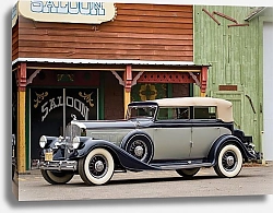 Постер Pierce-Arrow Twelve Convertible Sedan '1933