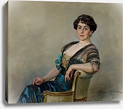 Постер Косак Войцех Portrait of Eugenia Jasieńska