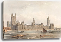 Постер Уокер Эдмунд The New Houses of Parliament
