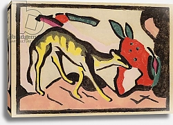 Постер Марк Франц (Marc Franz) Faultier, 1912