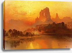 Постер Моран Томас Золотой час