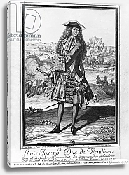 Постер Школа: Французская Louis Joseph de Bourbon, Duke of Vendome, known as 'The Great Vendome'