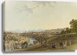 Постер Бидерманн Йоханн Bern, von Norden
