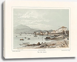 Постер Жакоте Жан Lucerne Vue des Quais