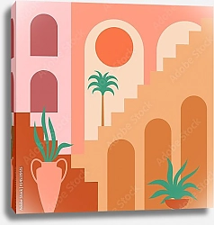 Постер Марокканская архитектура 2