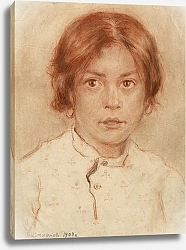 Постер Смирнов Борис Васильевич Female Pupil at the Irkutsk School.