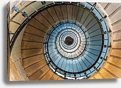 Постер Лестница с округлыми переходами