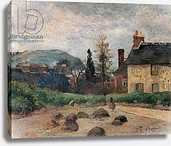 Постер Гоген Поль (Paul Gauguin) Return from the Harvest, 1884