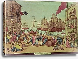 Постер Роуландсон Томас Portsmouth Point, 1811
