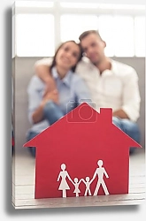 Постер Beautiful young couple