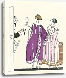 Постер Мартин Чарльз (мода) Jamais prêtes! ; ou ; Le premier acte sacrifie ; Robes de chez soi, de Becker et fils