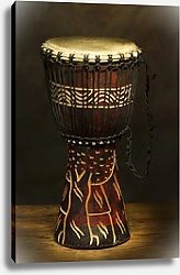 Постер Африканский барабан