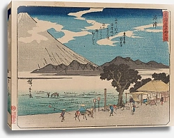 Постер Утагава Хирошиге (яп) Tokaido gojusantsugi, Pl.13
