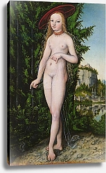 Постер Кранах Лукас Старший Venus in a landscape, 1529