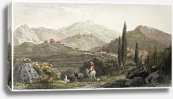 Постер Francavilla , Sicily. Created by De Wint and Wallis, printed by McQueen, London, 1823