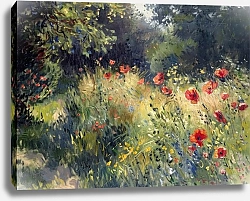 Постер Poppy garden
