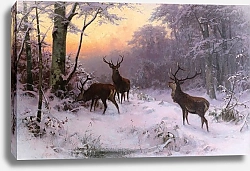 Постер Тиле Артур Дикий город в Винтервальде