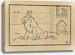 Постер Либо Мишель Le ‘Lion’ de garde de l’industrie française